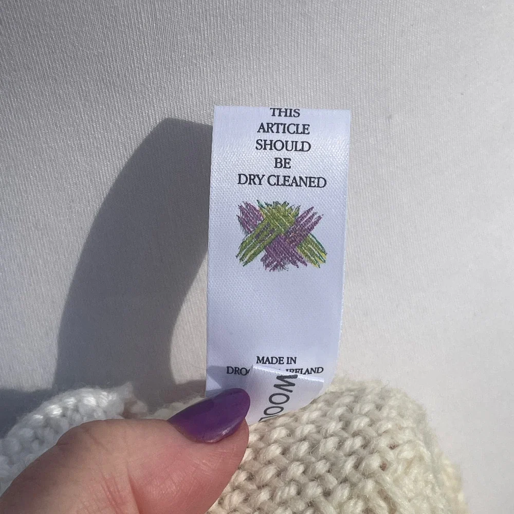 Branigan Weavers Irish Knit 100% Wool Scarf